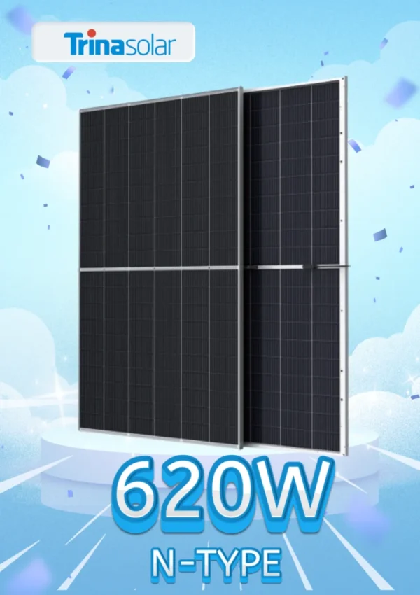Trina 620W N type bifacial topcon - Smart Solar