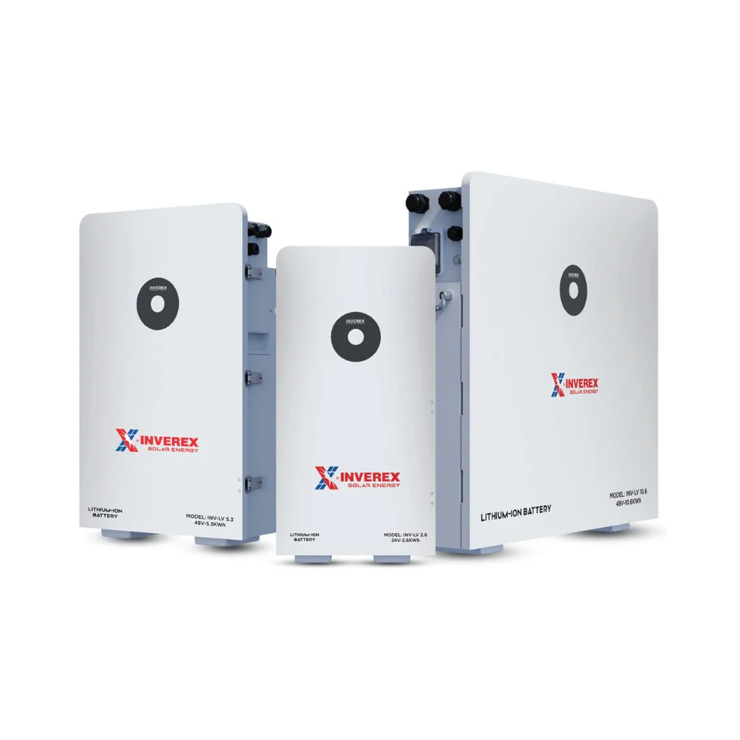 Inverex 10.6kwh 208Ah Lithium ion battery